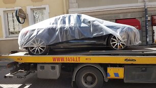 Portugalo vairuotas automobilis &bdquo;Audi TT&ldquo; 