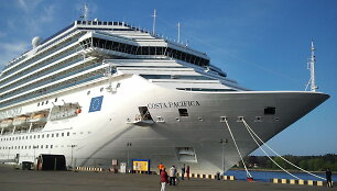 Į Klaipėdą atplaukė kruizinis laivas &bdquo;Costa Pacifica&ldquo; 