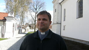 Marijampolės &scaron;v. Arkangelo Mykolo parapijos klebonas Andrius &Scaron;idlauskas