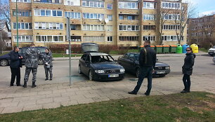 Sudegęs automobilis