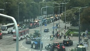 Žemdirbių protestas Taline
