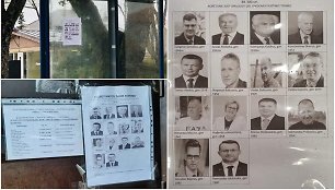 Kretingos mieste atsirado plakatai su politikų veidais ir kaltinimais klastojus dokumentus. 