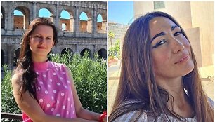 Ie&scaron;koma Daiva Zakažauskaitė ir Erika &Scaron;limaitė