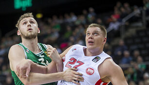 LKL dvikovoje susitinka: Kauno &bdquo;Žalgiris&ldquo; ir Utenos &bdquo;Juventus&ldquo;