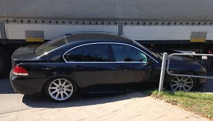Vilkiko ir BMW avarija Vilniuje