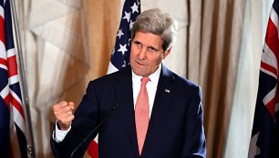 JAV sekretorius Johnas Kerry 