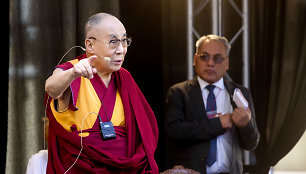 Dalai Lamos paskaita Vilniaus universitete