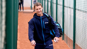 Tenisininkas Ričardas Berankis 