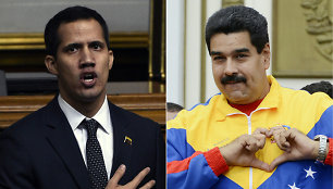 Juanas Guaido, Nicolas Maduro