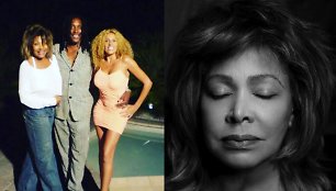 Tina Turner su sūnumi Ronnie ir marčia Afida