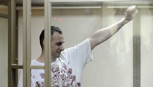 Rusijoje kalinamas ukrainietis režisierius Olegas Sencovas
