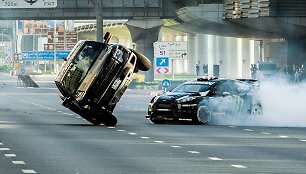&bdquo;Gymkhana&ldquo; filmavimas Dubajuje