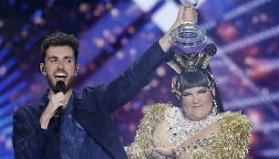 Nyderlandų atstovas Duncanas Laurence'as, nugalėjęs „Eurovizijoje“