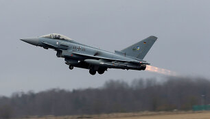 Vokietijos karinių oro pajėgų naikintuvas &bdquo;Eurofighter&ldquo;