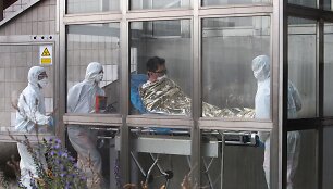 Slovakijos sostinėje Bratislavoje į ligoninę buvo paguldytas vyras i&scaron; Pietų Korėjos, kuris, kaip manoma, užsikrėtė MERS virusu.