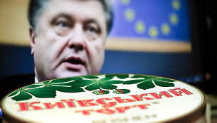 Petro Poro&scaron;enkos įmonės gaminami saldainiai