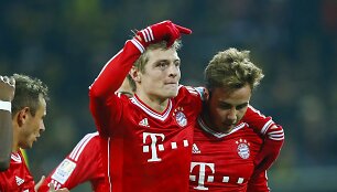 Toni Kroosas ir Mario Goetze