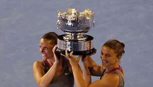 Sara Errani ir Roberta Vinči