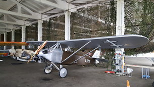 Atkurtas istorinis Antano Gustaičio lėktuvas ANBO II