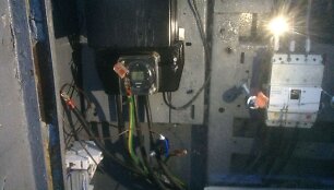 Dusinėnų gyventojai liko be elektros energijos