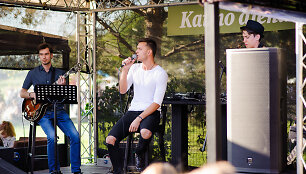 Martyno Kavaliausko koncerto akimirka