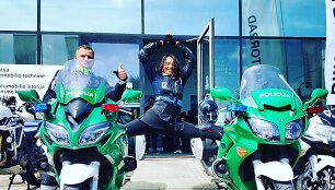&bdquo;Mototurizmo sprintas&ldquo; Kaune: jogos mokytoja Gabija