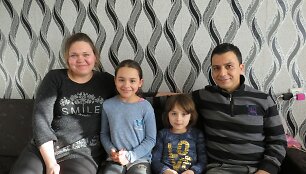 Vilkavi&scaron;kyje apsigyvenusi kurdų &scaron;eima