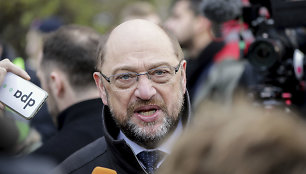 Vokietijos socialdemokratų lyderis Martinas Schulzas