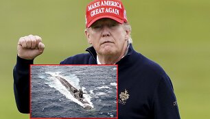 Donaldas Trumpas ir povandeninis laivas