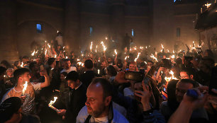 Ortodoksų apeigos Jeruzalėje