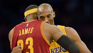 LeBronas Jamesas ir Kobe Bryantas