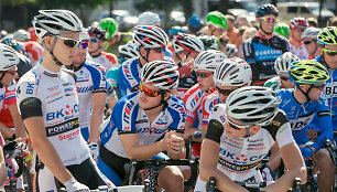 &bdquo;Baltic Chain Tour 2014&ldquo; dviračių lenktynių startas Vilniuje