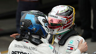 Lewisas Hamiltonas ir Valtteri Bottas