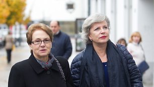 Danuta Walęsa ir Krystyna Janda 