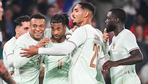 Kylianas Mbappe, Michaelas Olise ir Prancūzijos futbolo rinktinė
