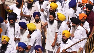 Sikhų susirėmimas &Scaron;iaurės Indijoje 