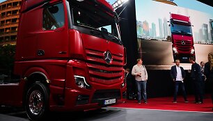 &bdquo;Mercedes Actros&ldquo; pasaulinė premjera Berlyne
