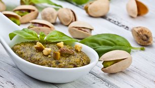 Pistacijų  pesto padažas