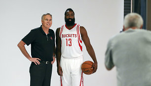 Mike'as D'Antoni ir Jamesas Hardenas