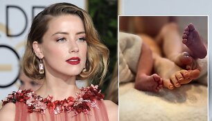 Amber Heard dar kartą tapo mama