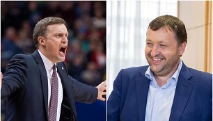 Dainius Adomaitis ir Antanas Guoga