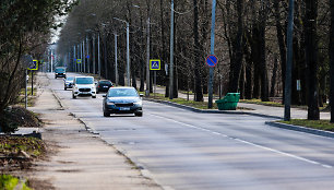 Įgriuvę šuliniai ir duobės pagrindinėse Kauno gatvėse