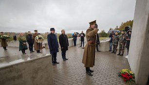 Kryžkalnio memorialo statybos pradžios ceremonija