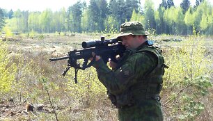 Sausumos pajėgų Juozo Luk&scaron;os mokymo centre Taiklaus &scaron;aulio kursai