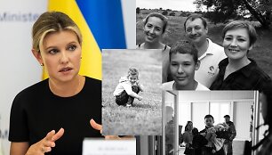 Olena Zelenska, tragi&scaron;kai žuvę ukrainiečiai