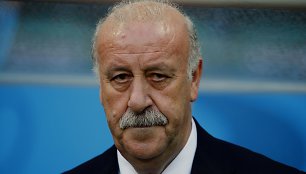 Ispanijos futbolo rinktinės treneris Vicente'as Del Bosque