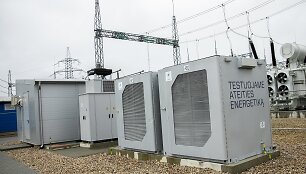 Vilniaus TP veikianti 1 MW baterija