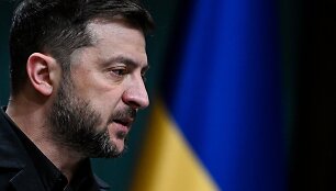 Volodymyras Zelenskis / OZAN KOSE / AFP