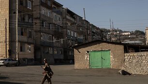 &Scaron;u&scaron;os miestas Kalnų Karabache
