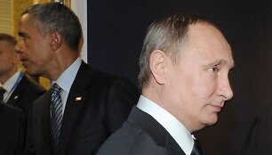 Barackas Obama ir Vladimiras Putinas